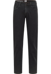 Męskie Spodnie Jeansowe Mustang Style Oregon Slim K Denim Black 1015546 4000 940