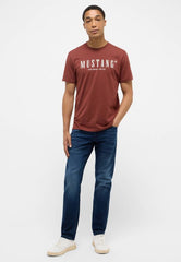 Męskie Spodnie Jeansowe Mustang Style Oregon Slim K Denim Blue 1015872 5000 983