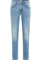 Męskie Spodnie Jeansowe Mustang Style Oregon Slim K Denim Blue 1016322 5000 303
