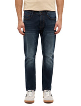 Męskie Spodnie Jeansowe Mustang Style Oregon Slim K Denim Blue 1017430 5000 803