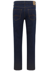 Męskie Spodnie Jeansowe Mustang Style Oregon Tapered Denim Blue 1017123 5000 901