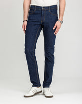 Męskie Spodnie Jeansowe Mustang Style Oregon Tapered Denim Blue 1018014 5000 901