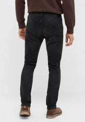 Męskie Spodnie Jeansowe Mustang Style Orlando Slim Denim Black 1017219 4000 883