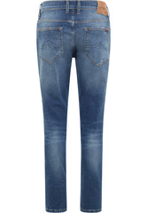 Męskie Spodnie Jeansowe Mustang Style Toledo Tapered Denim Blue 1016325 5000 434