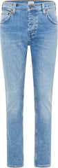 Męskie Spodnie Jeansowe Mustang Style Toledo Tapered Denim Blue 1016326 5000 314