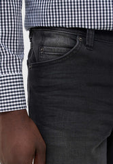Męskie Spodnie Jeansowe Mustang Style Tramper Straight Denim Black 1018259 4000 883