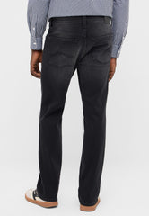 Męskie Spodnie Jeansowe Mustang Style Tramper Straight Denim Black 1018259 4000 883