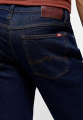 Męskie Spodnie Jeansowe Mustang Style Tramper Straight Denim Blue 1015877 5000 940