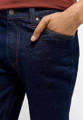 Męskie Spodnie Jeansowe Mustang Style Tramper Straight Denim Blue 1015877 5000 940