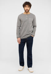 Męskie Spodnie Jeansowe Mustang Style Tramper Straight Denim Blue 1016394 5000 880