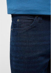 Męskie Spodnie Jeansowe Mustang Style Tramper Straight Denim Blue 1017442 5000 903