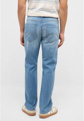 Męskie Spodnie Jeansowe Mustang Style Tramper Straight ULW Denim Blue 1017441 5000 403