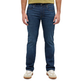 Męskie Spodnie Jeansowe Mustang Style Tramper Straight ULW Denim Blue 1017441 5000 803