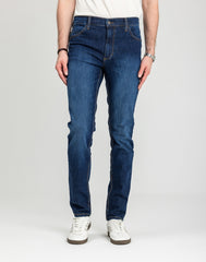 Męskie Spodnie Jeansowe Mustang Style Tramper Tapered Denim Blue 1018016 5000 882