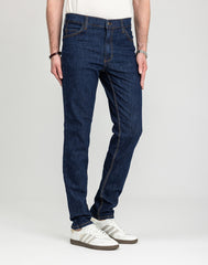 Męskie Spodnie Jeansowe Mustang Style Tramper Tapered Denim Blue 1018016 5000 901