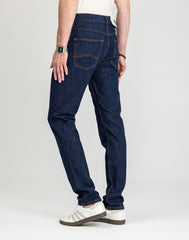 Męskie Spodnie Jeansowe Mustang Style Tramper Tapered Denim Blue 1018016 5000 901