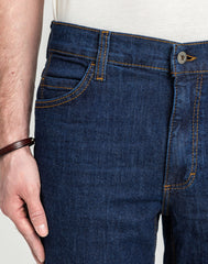 Męskie Spodnie Jeansowe Mustang Style Tramper Tapered Denim Blue 1018016 5000 901