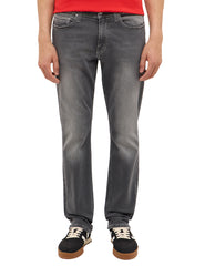 Męskie Spodnie Jeansowe Mustang Style Vegas Slim Denim Black 1016794 4000 313