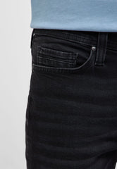 Męskie Spodnie Jeansowe Mustang Style Vegas Slim Denim Black 1018238 4000 982