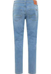 Męskie Spodnie Jeansowe Mustang Style Vegas Slim Denim Blue 1015119 5000 213