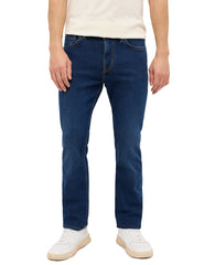 Męskie Spodnie Jeansowe Mustang Style Vegas Slim Denim Blue 1015856 5000 801