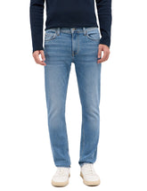 Męskie Spodnie Jeansowe Mustang Style Vegas Slim Denim Blue 1016310 5000 213
