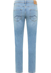 Męskie Spodnie Jeansowe Mustang Style Vegas Slim Denim Blue 1017422 5000 602