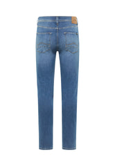 Męskie Spodnie Jeansowe Mustang Style Vegas Slim Denim Blue 1017701 5000 683