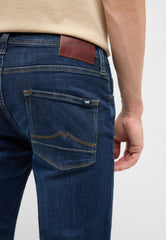 Męskie Spodnie Jeansowe Mustang Style Vegas Slim Denim Blue 1017701 5000 883