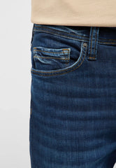 Męskie Spodnie Jeansowe Mustang Style Vegas Slim Denim Blue 1017701 5000 883
