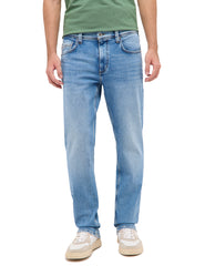 Męskie Spodnie Jeansowe Mustang Style Washington Straight Denim Blue 1016335 5000 312