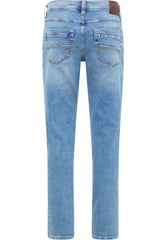 Męskie Spodnie Jeansowe Mustang Style Washington Straight Denim Blue 1016335 5000 312