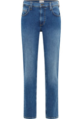 Męskie Spodnie Jeansowe Mustang Style Washington Straight Denim Blue 1016335 5000 582