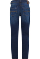 Męskie Spodnie Jeansowe Mustang Style Washington Straight Denim Blue 1016335 5000 802
