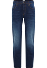 Męskie Spodnie Jeansowe Mustang Style Washington Straight Denim Blue 1016335 5000 802