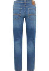 Męskie Spodnie Jeansowe Mustang Style Washington Straight Denim Blue 1016814 5000 582