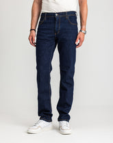 Męskie Spodnie Jeansowe Mustang Style Washington Straight Denim Blue 1017119 5000 901