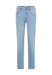 Męskie Spodnie Jeansowe Mustang Style Washington Straight Denim Blue 1017692 5000 401