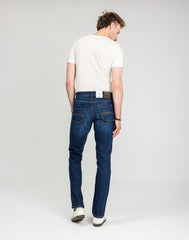 Męskie Spodnie Jeansowe Mustang Style Washington Straight Denim Blue 1018017 5000 882
