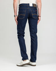 Męskie Spodnie Jeansowe Mustang Style Washington Straight Denim Blue 1018017 5000 901