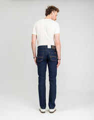 Męskie Spodnie Jeansowe Mustang Style Washington Straight Denim Blue 1018017 5000 901