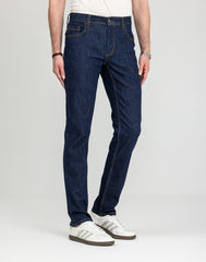 Męskie Spodnie Jeansowe Mustang Style Washington Straight Denim Blue 1018017 5000 901
