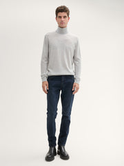 Męskie Spodnie Jeansowe Tom Tailor Josh Dark Stone Blue Black Denim 1021434 10173