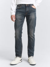 Męskie Spodnie Jeansowe Tom Tailor Marvin Mid Stone Wash Proste 1007858 10281