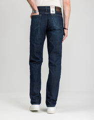 Męskie Spodnie Jeansowe Wrangler Relaxed Fit Blackened Indigo 112352957