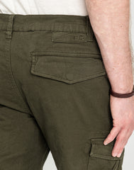 Męskie Spodnie Materiałowe Marcus Gerry Cargo 5052 Olive Green 16-200145