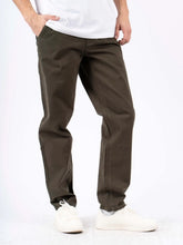 Męskie Spodnie Materiałowe Marcus Gerry Chino 5052 Olive Green 16-200126