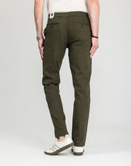 Męskie Spodnie Materiałowe Marcus Gerry Chino 5052 Olive Green 16-200126