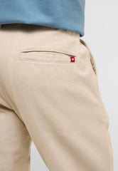 Męskie Spodnie Materiałowe Mustang Style Daytona Chino Beige Melange 1017075 3347