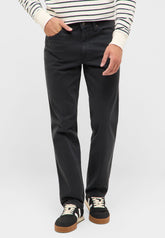 Męskie Spodnie Mustang Style Tramper Straight Jet Black 1017471 4188